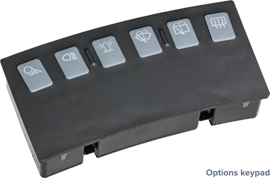 options keypad